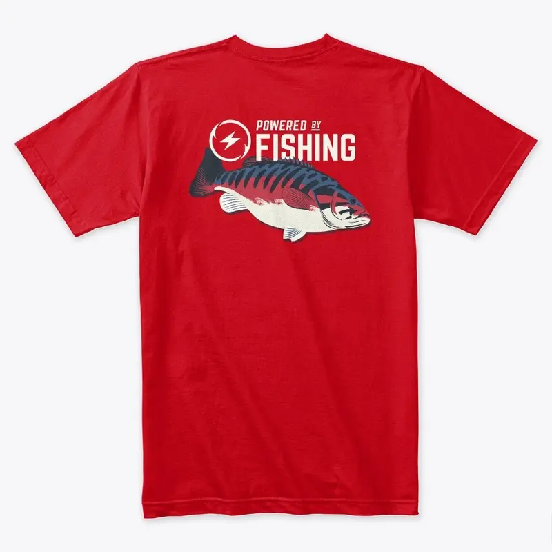 Patriotic Smallie Red | Saturday Tee